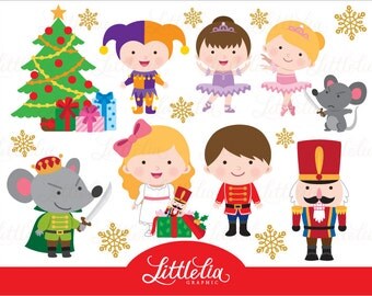 Nutcracker ballet - Christmas nutcracker clipart - 15074