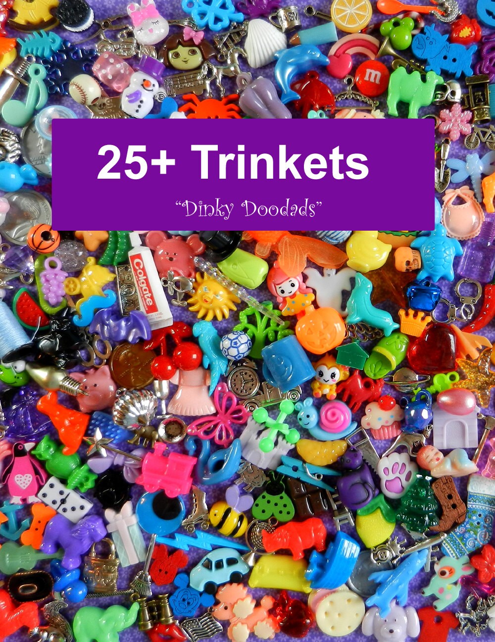 25 TRINKETS I Spy Toys I Spy Bag I Spy Trinkets Small