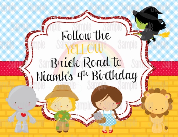 Items similar to Printable The Wizard Of Oz Welcome Sign on Etsy