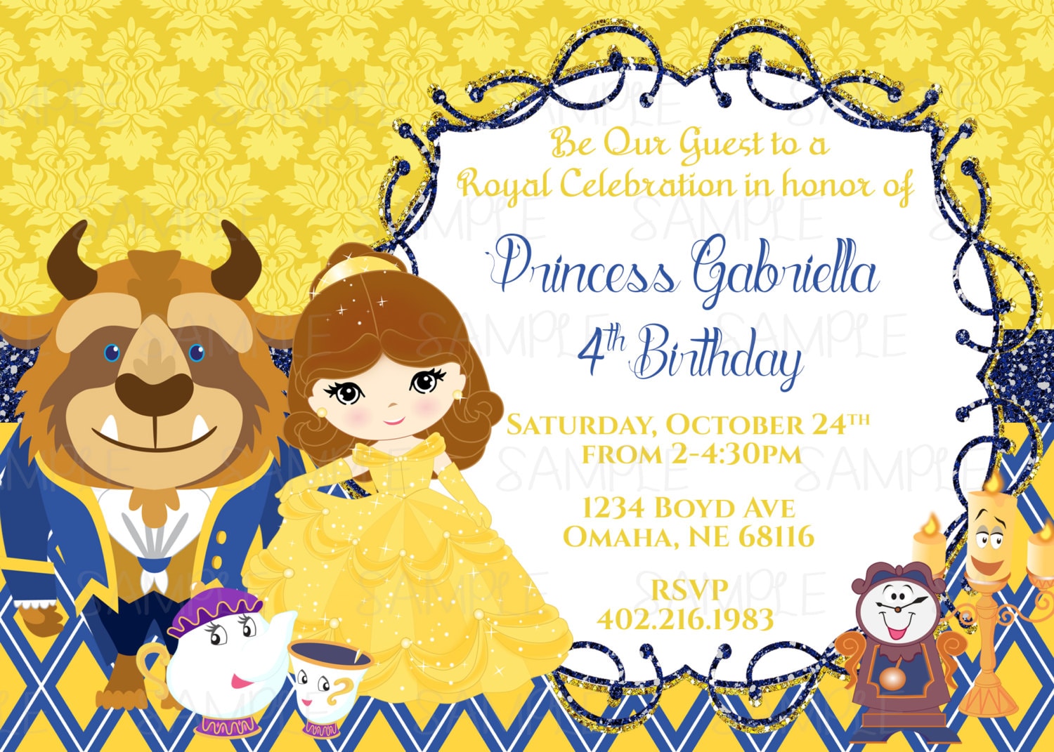 princess-belle-invitation-card-cards-info
