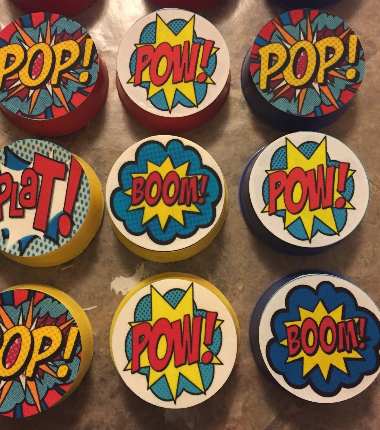 Super Hero Chocolate Covered Oroes by MizzDesserts on Etsy