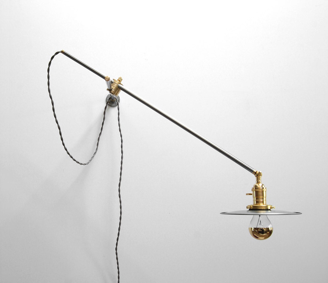 Wall Lamp Adjustable Lamp Extension Lamp Boom by PhotonicStudio