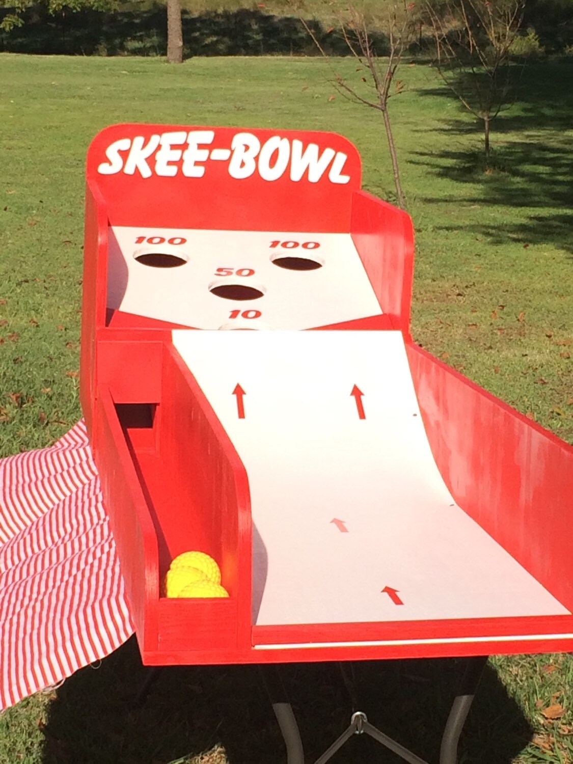 Skee Ball Style Carnival Game