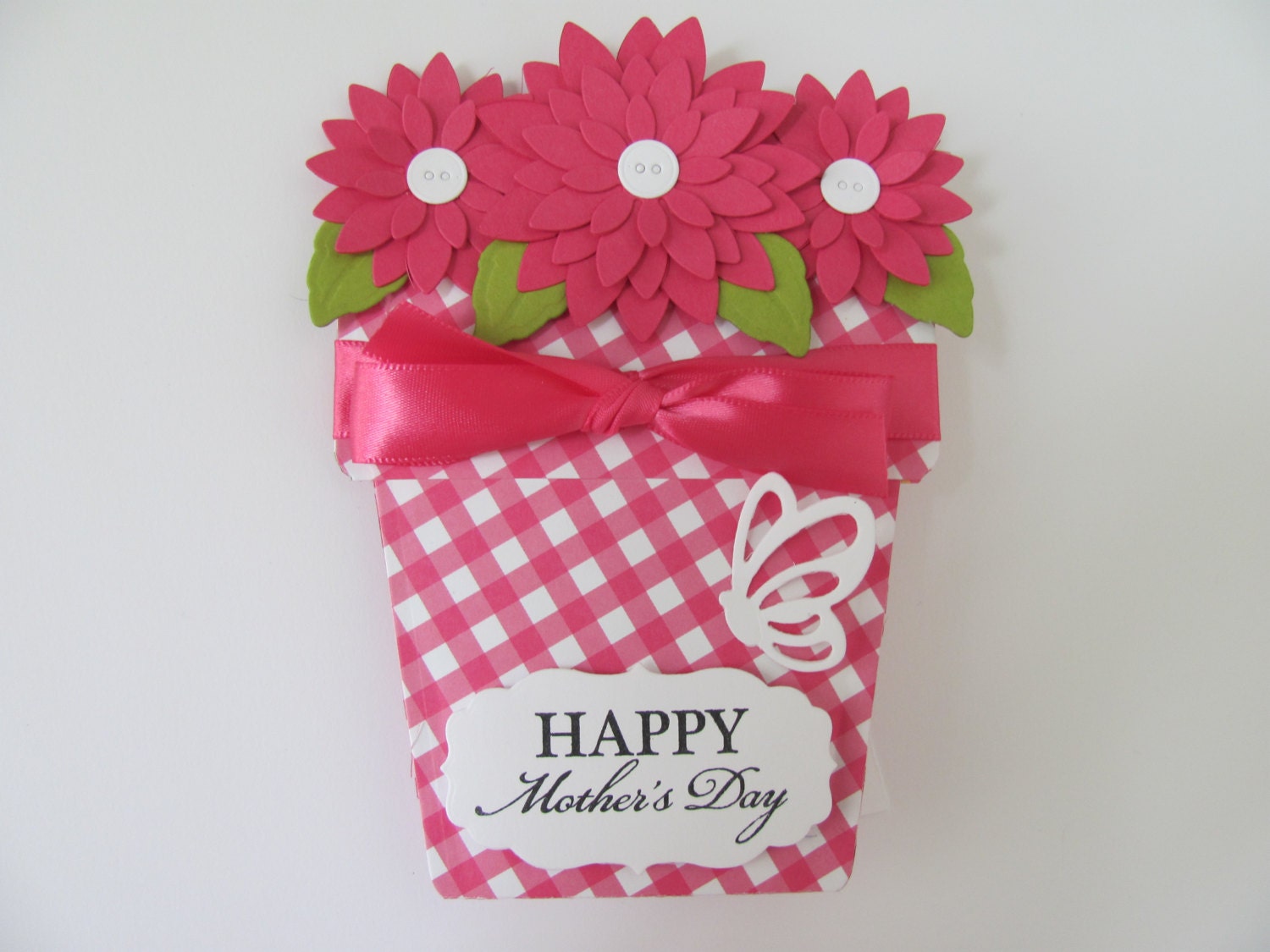 Inspirational 80 Mother's Day Flower Pot Card