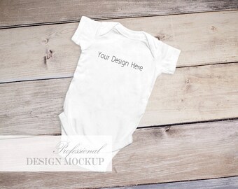 Bodysuit Mockup - Infant Bodysuit Template - Tshirt Mock-up - Shirt Mock up - PSD Template - Photoshop Template