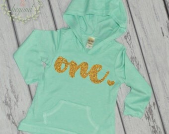 1st Birthday Girl Outfit First Birthday Shirt 1 Year Old Birthday Shirt Girl One Year Old Birthday Girl Hoodie 1st Birthday Shirt 102
