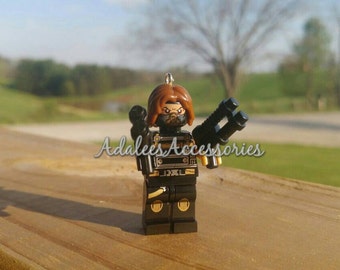The Winter Soldier keychain/ Bucky Barnes Keychain / Captain America Keychain