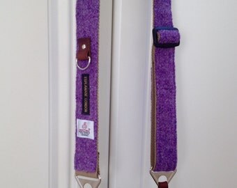 HARRIS TWEED Camera neck strap/shoulder strap for DSLR camera - Urban (Wide Strap)