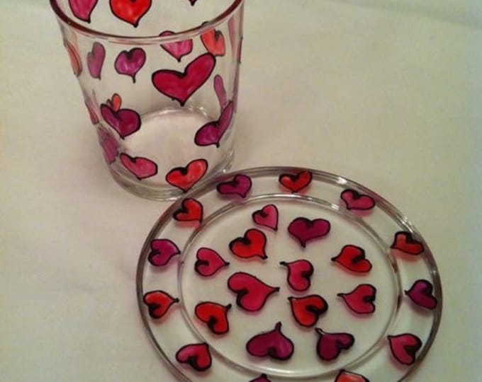 Valentines candle holders