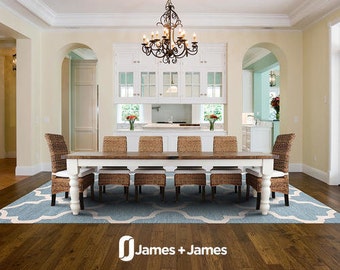 Baluster Farmhouse Dining Table - Customizable