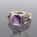 Vintage 14K Solid Yellow Gold 4.07ct Natural Amethyst