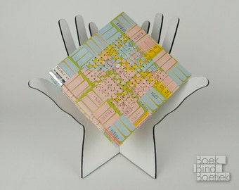 Woven Dutch Busticket Notebook Pastel