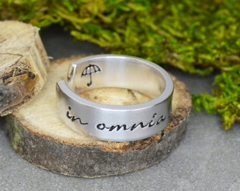 In Omnia Paratus Ring