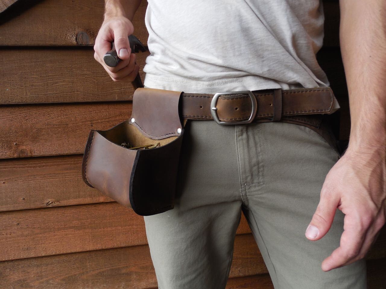 Hardware Pouch this tool belt side bag is ideal for