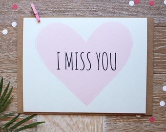 Sexy miss you card | Etsy