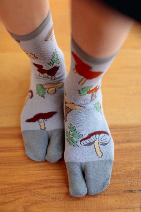 Tabi Split Toe Socks Ninja Socks Flip Flop Socks