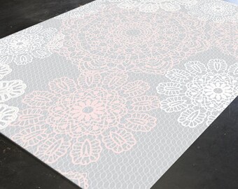 Shabby chic Rug, Nursery Rug, Shabby Chic Decor, Boho Nursery, Rustic Nursery Decor, Shabby Chic Nursery, Nursery Decor, Boho Room Decor