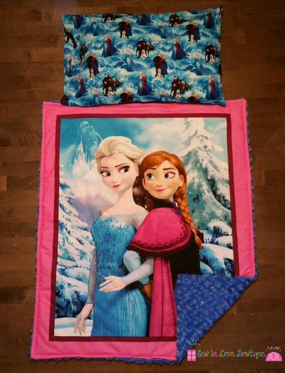 Disney Frozen Minky Blanket by SewInLoveBowtique on Etsy