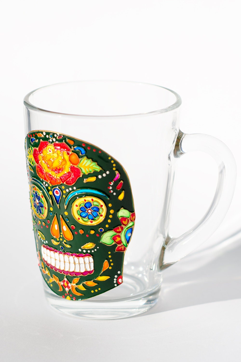 Halloween Gift Sugar Skulls Mug Halloween Mug Day of the