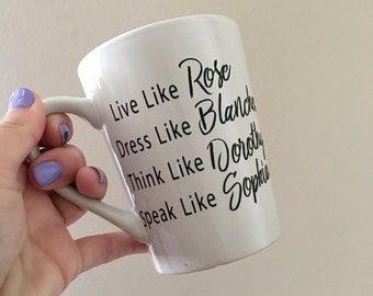 Golden Girls Vinyl Coffee Mug - 14oz.