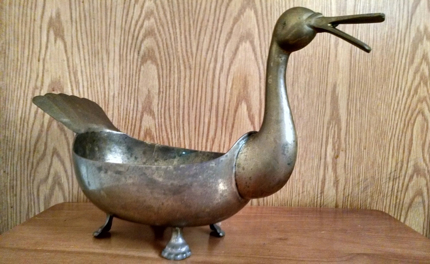 Brass Duck Planter Brass Duck Bowl With Feet