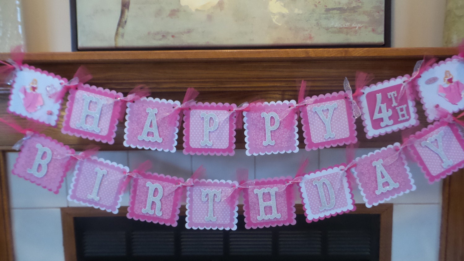 Sleeping Beauty Banner Aurora banner Aurora by PartyOnBanners2