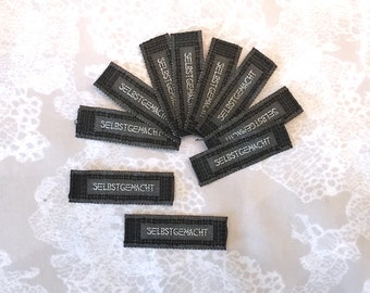 Westfalen fabric patches "Homemade" 10pcs