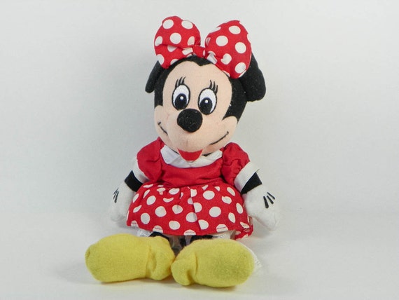 vintage minnie mouse plush toy