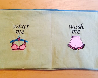 Wear Me/ Wash Me Travel Lingerie Bag