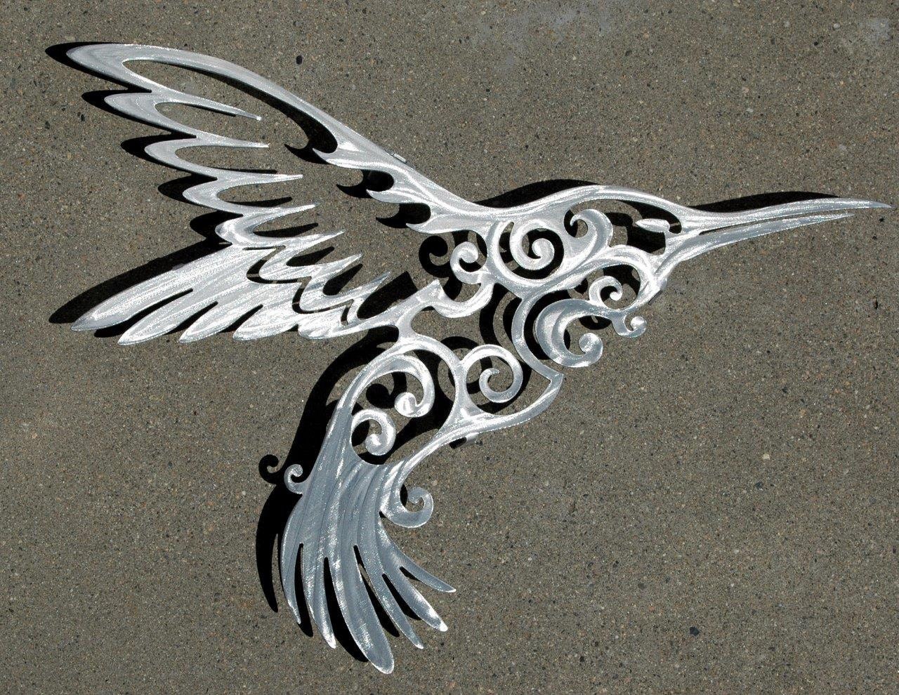 Hummingbird Metal Wall Art Metal Wall by HumdingerDesignsEtsy