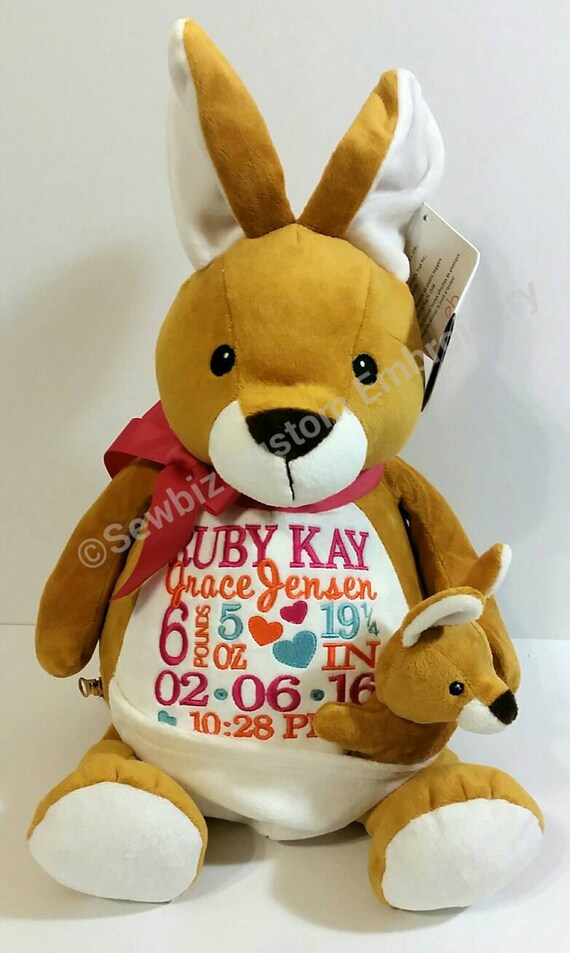 Personalized Baby Gift Personalized Stuffed by