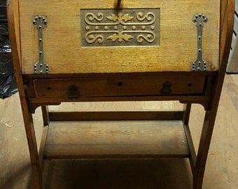 Antique Oak Secretary