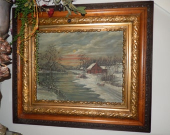 ANTIQUE ORIGINAL PAINTING