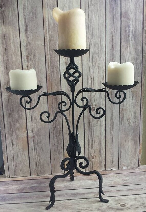 candle holder centerpiece black wrought iron by craftymcdaniel candle holder centerpiece black wrought iron by craftymcdaniel