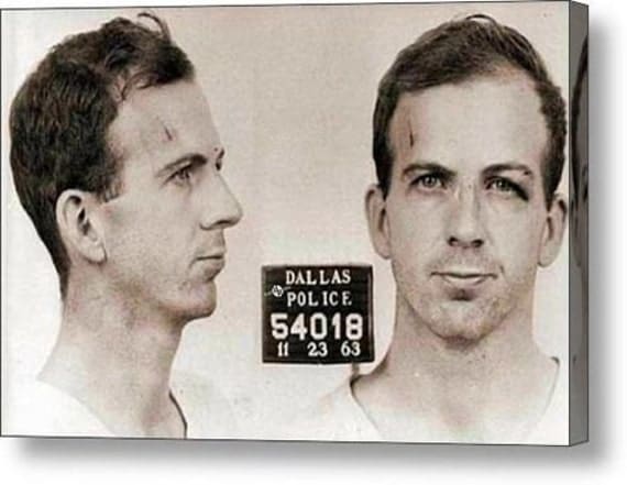 Lee Harvey Oswald Mug Shot 1931 Horizontal on by RubinoFineArt