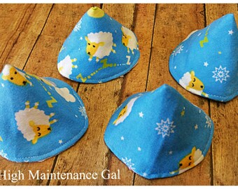 Sleeping lambs pee-pee tee-pees, Wee wee wig wams, Sprinkle tents, Pee covers, Sprinkle covers, Babyshower gift idea, Nursery design idea