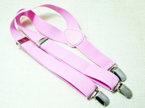 Light Pink Suspender for Baby/ toddler/Girl