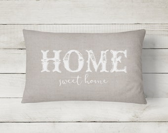 Throw Pillow | Home Sweet Home Throw Pillow | Designer Pillow | Word Throw Pillow | Available in 3 styles