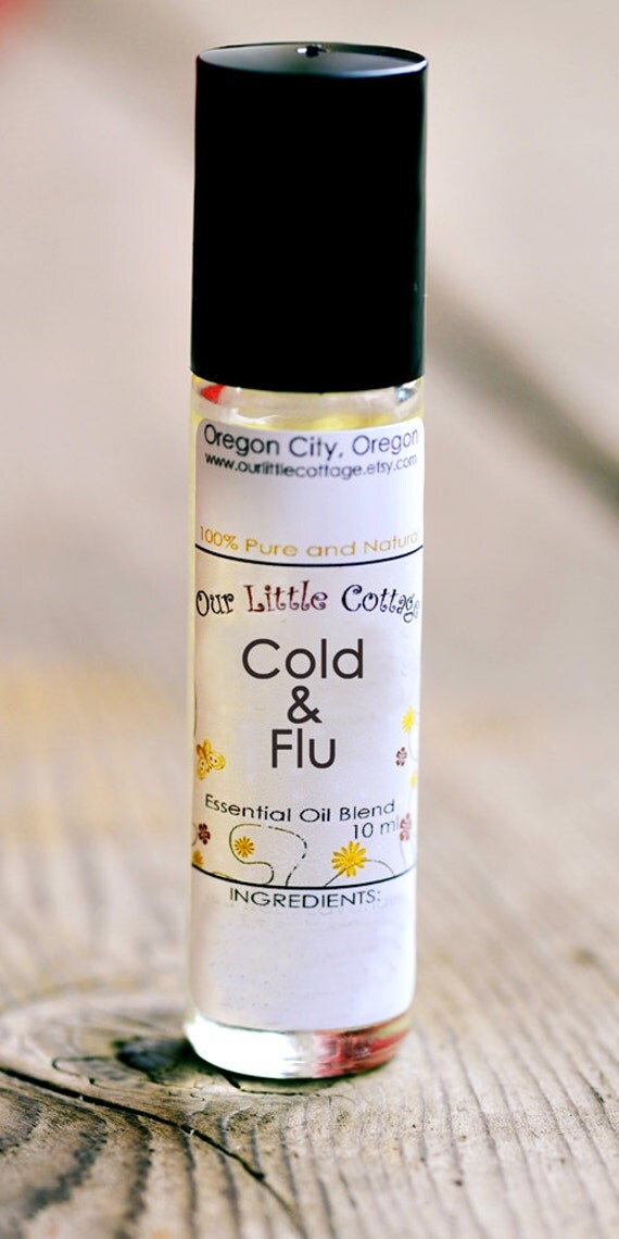 Essential Oil Roller Blend, Cold and Flu, Cold & Flu, Cold and Flu