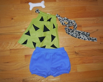 Handmade Baby or Toddler Pebbles costume