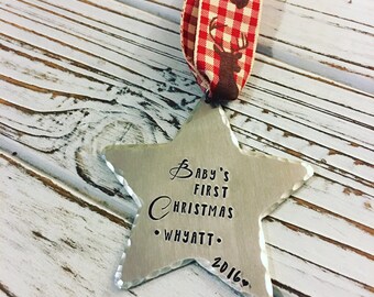 Baby's First Christmas Ornament
