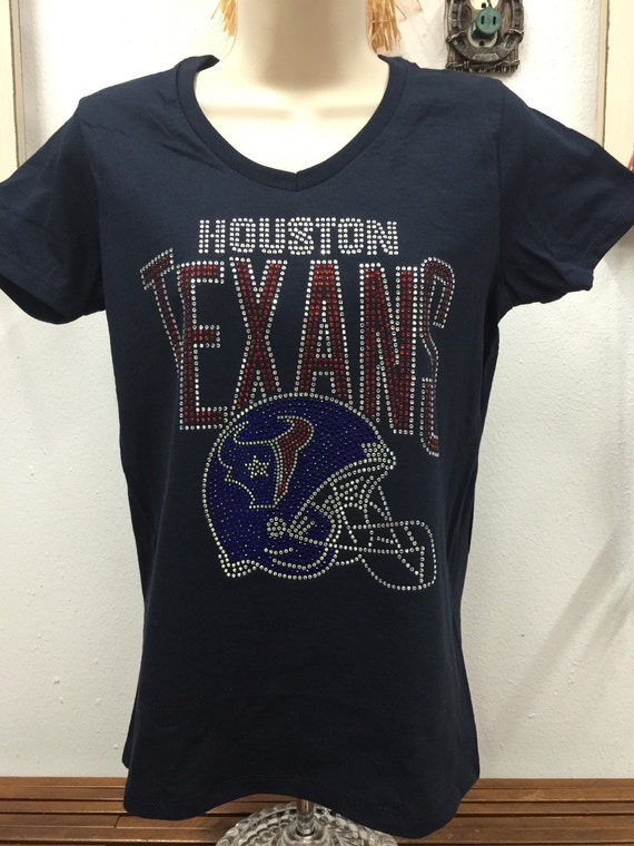 texans rhinestone shirt