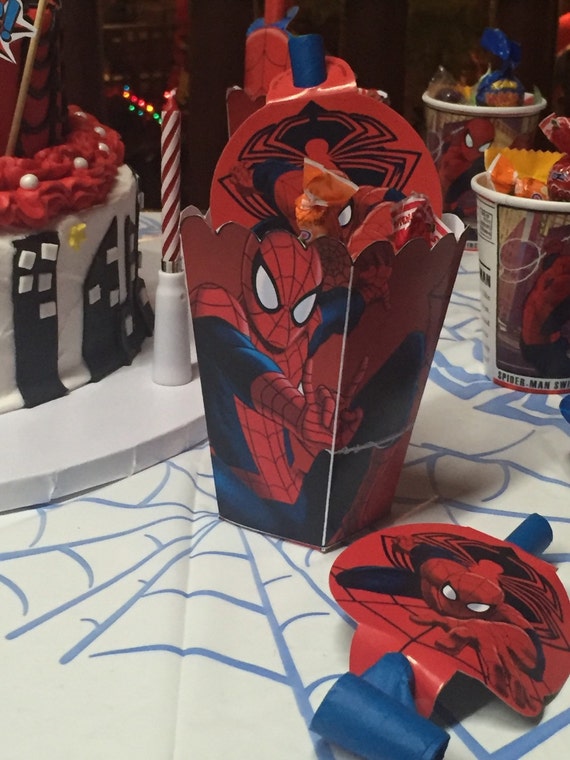 Spiderman Pop Corn Treat Box