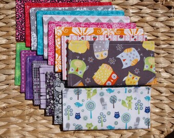 Mini Cloth Envelope System with 7 envelopes by JessJPHomemade