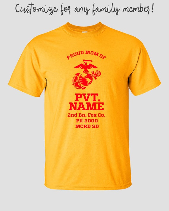 marines family day shirts