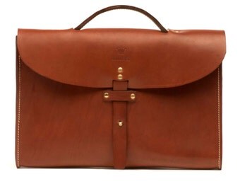 Porte-document teinte chocolat