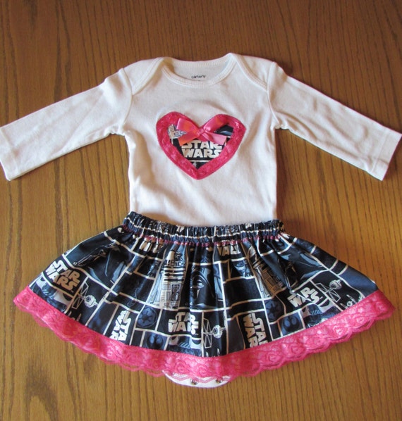 Star Wars baby outfit /girls Star Wars outfit/baby Star Wars/baby outfit/baby girl Star Wars/girls Star Wars dress/baby girl Star Wars dress