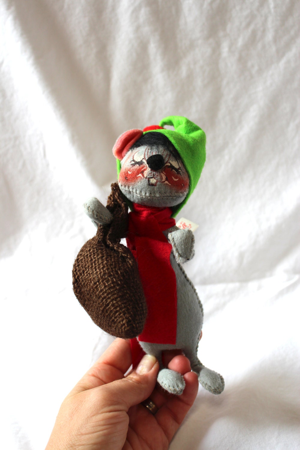 vintage annalee christmas mouse