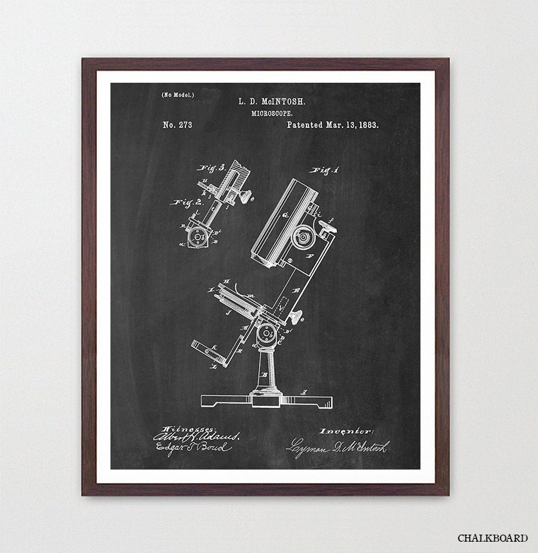 Microscope Microscope Poster Science Science Art