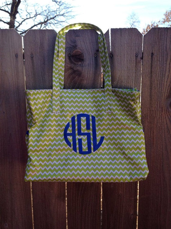 monogram diaper bags